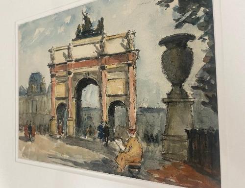 Les Jardins du Tuileries (9" x 12")