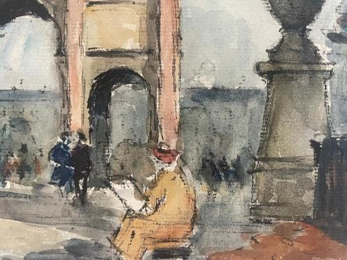 Les Jardins du Tuileries (9" x 12")