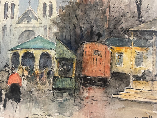 White Cathedral (9" x 12")