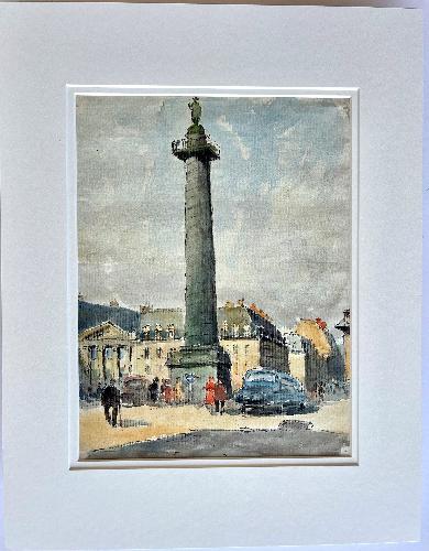 La Place Vendome (9" x 12")