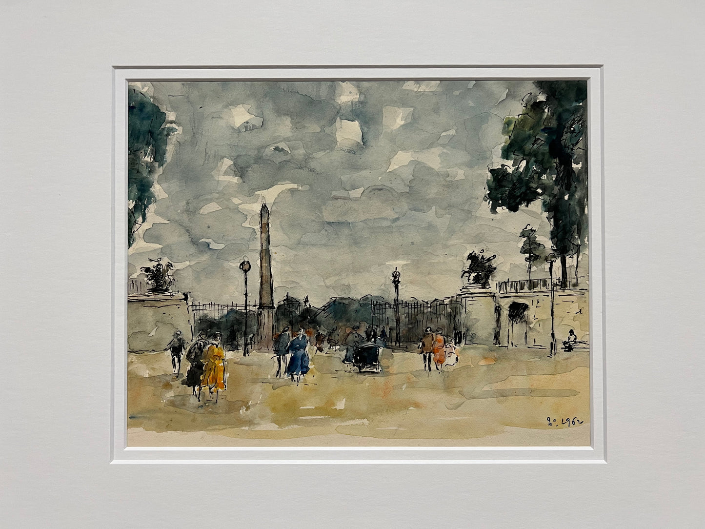 Place de la Concorde (9.5" x 7.5")