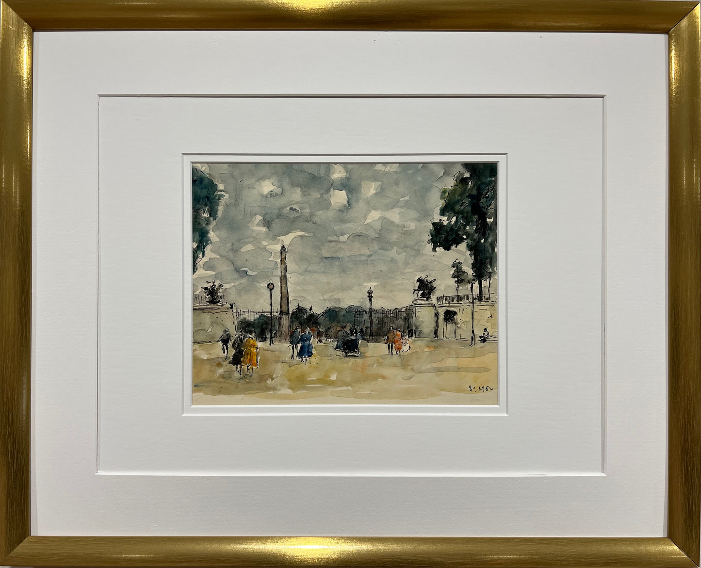 Place de la Concorde (9.5" x 7.5")