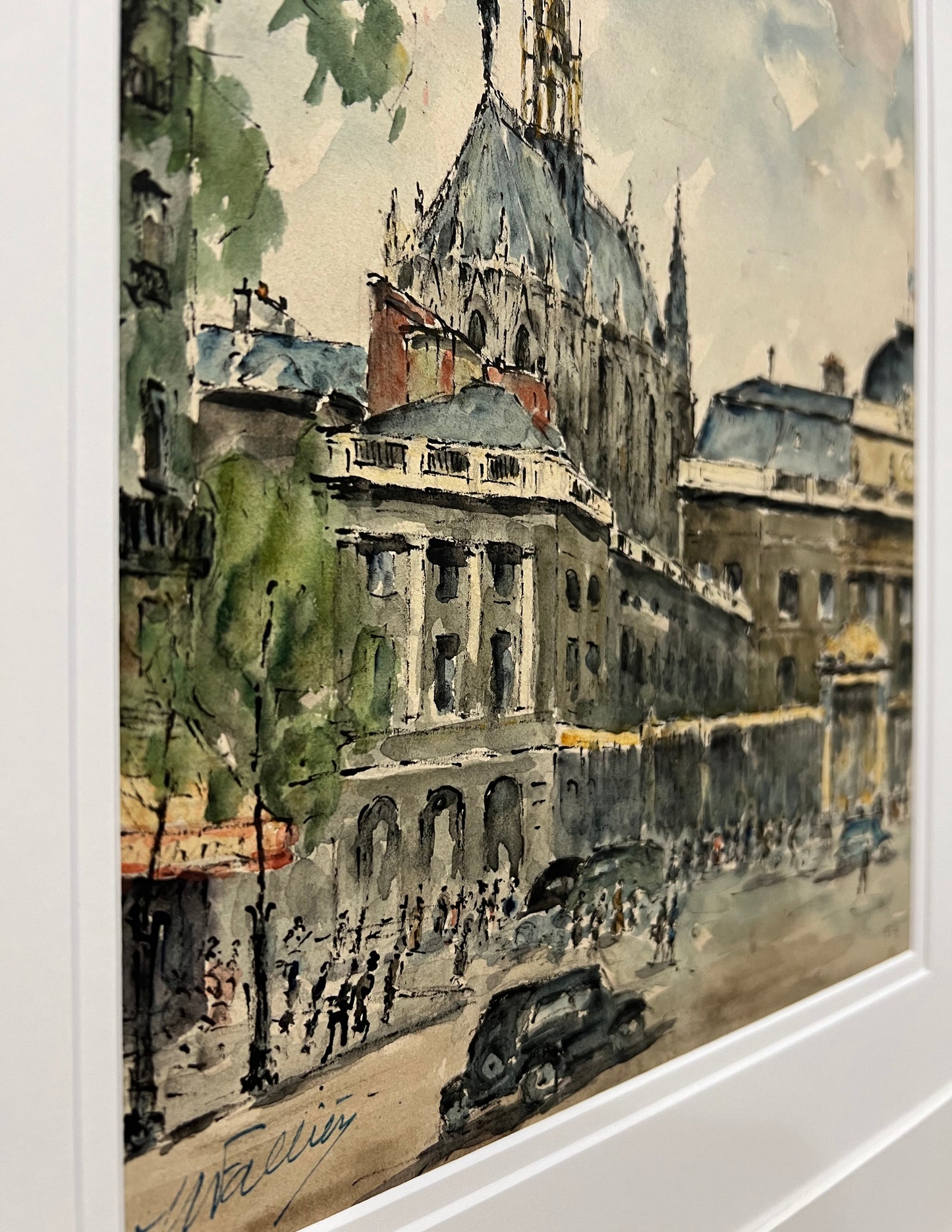 SOLD: Sainte-Chapelle (9" x 12")