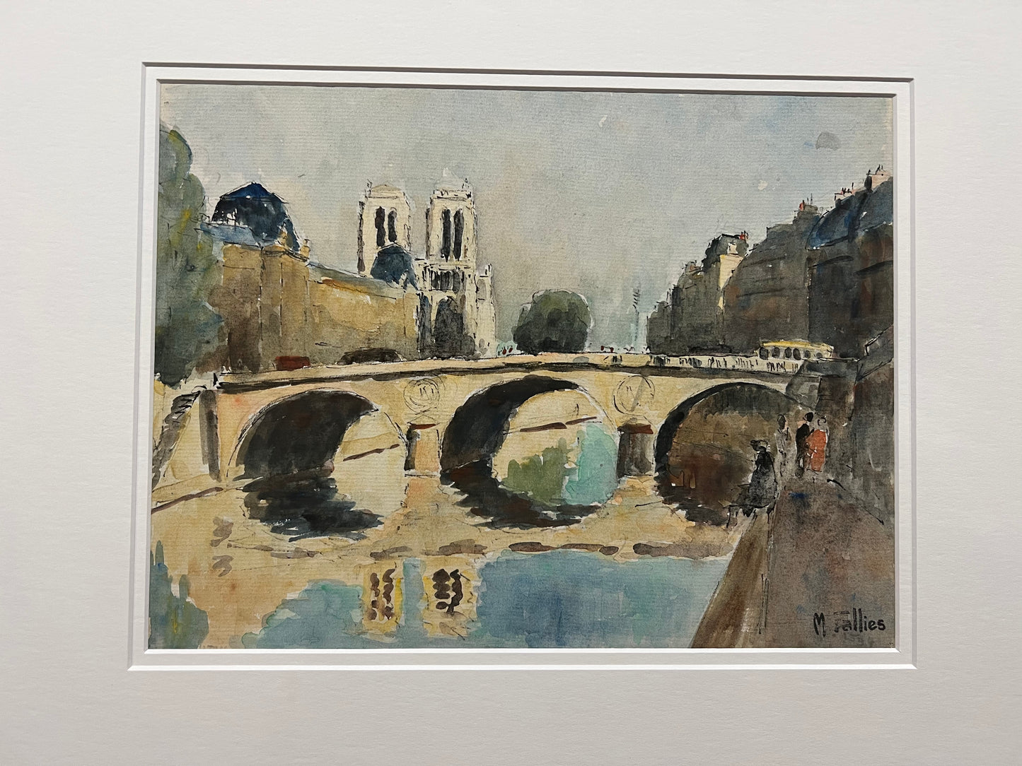 Le Petit Pont (12" x 9.25")