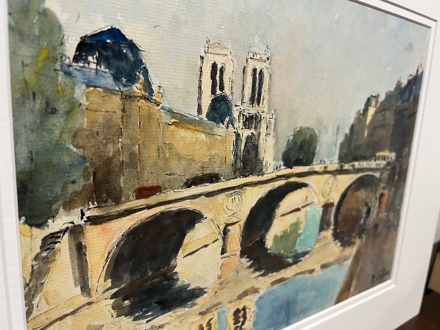 Le Petit Pont (12" x 9.25")