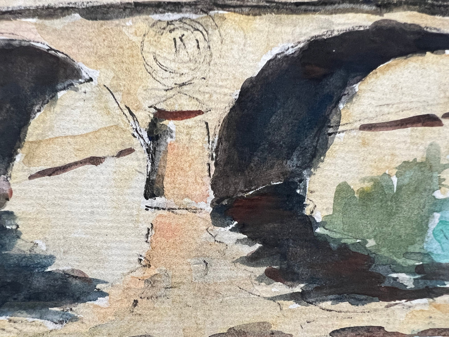 Le Petit Pont (12" x 9.25")