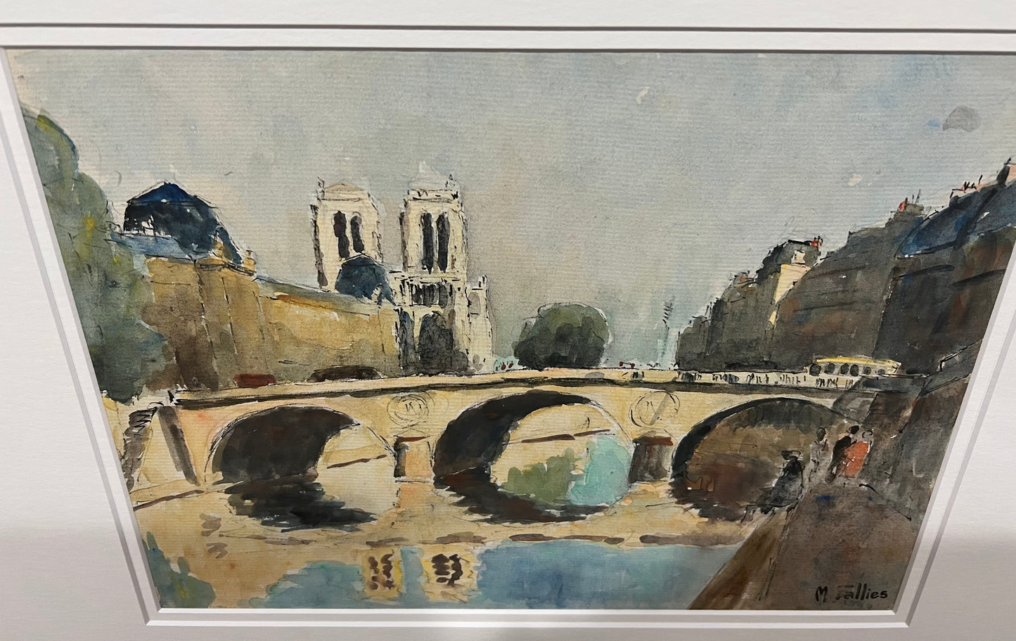 Le Petit Pont (12" x 9.25")