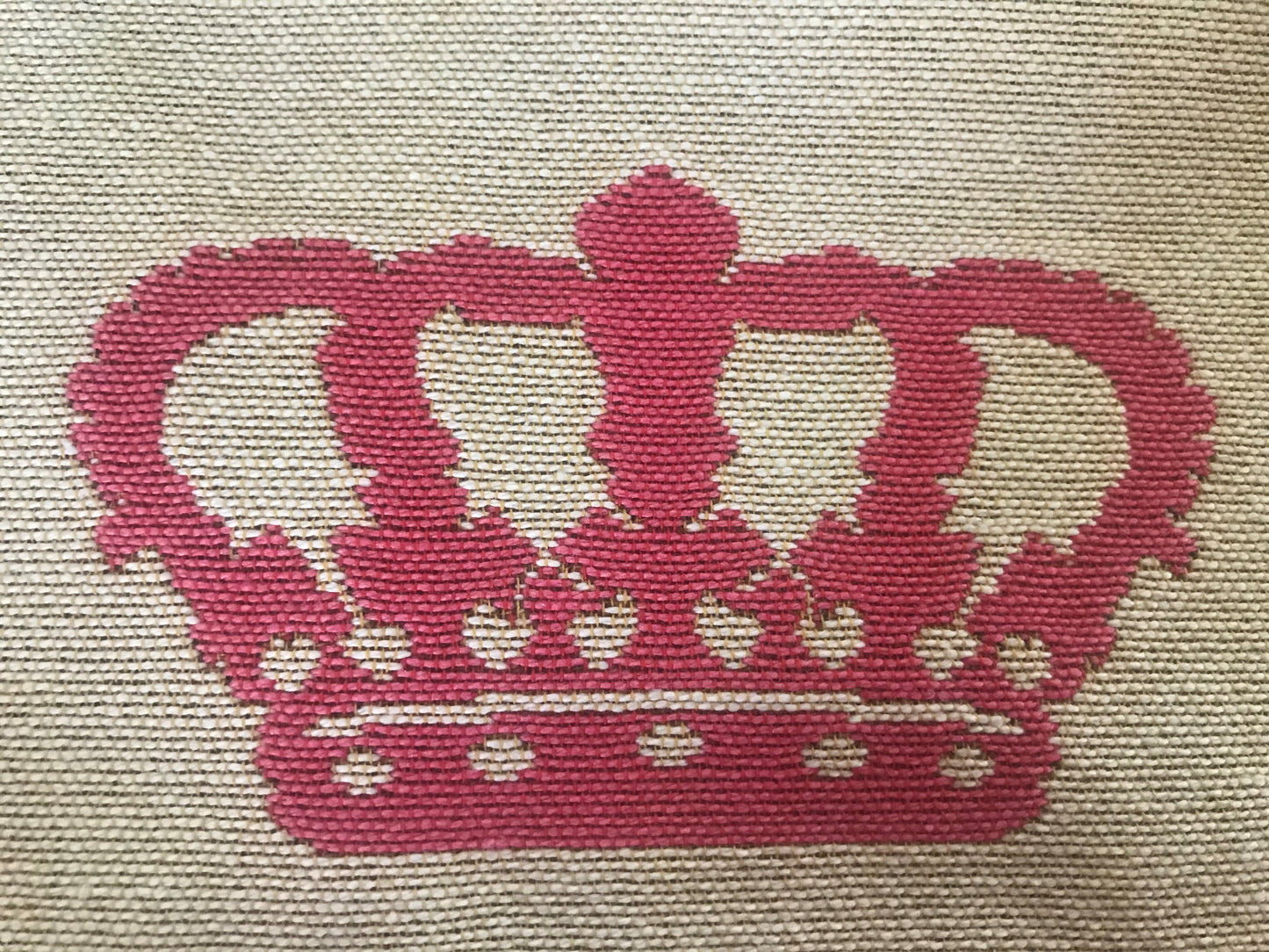 Keep Calm and Drink Champagne Decorative Pillow Cover - (Cream and Pink)