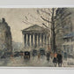 The Madeleine on a Winter Day  (9" x 12")