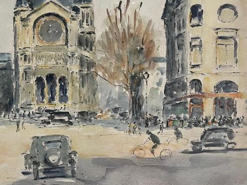 Les Boulevards de Paris (12" x 16.5")