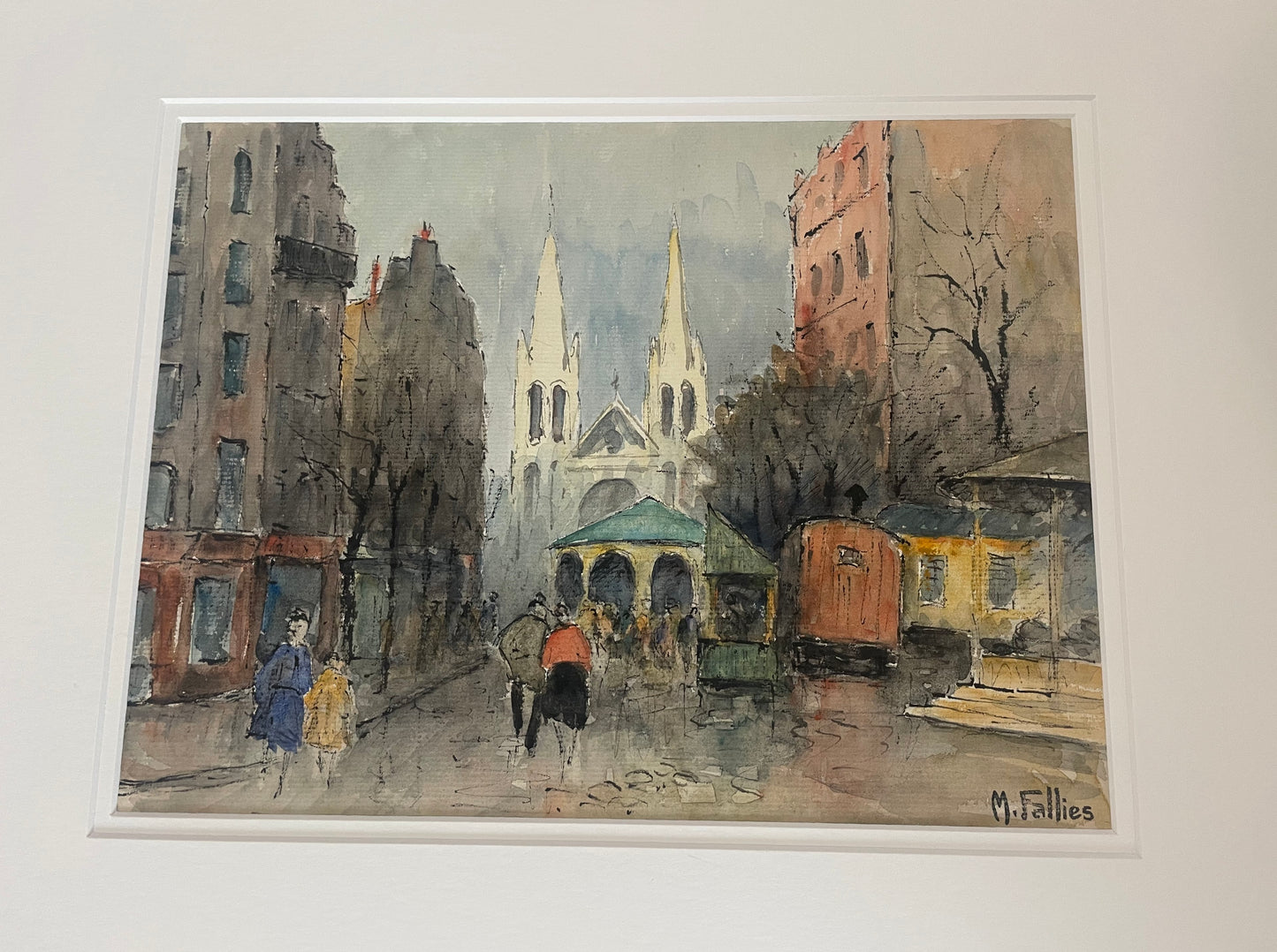 White Cathedral (9" x 12")