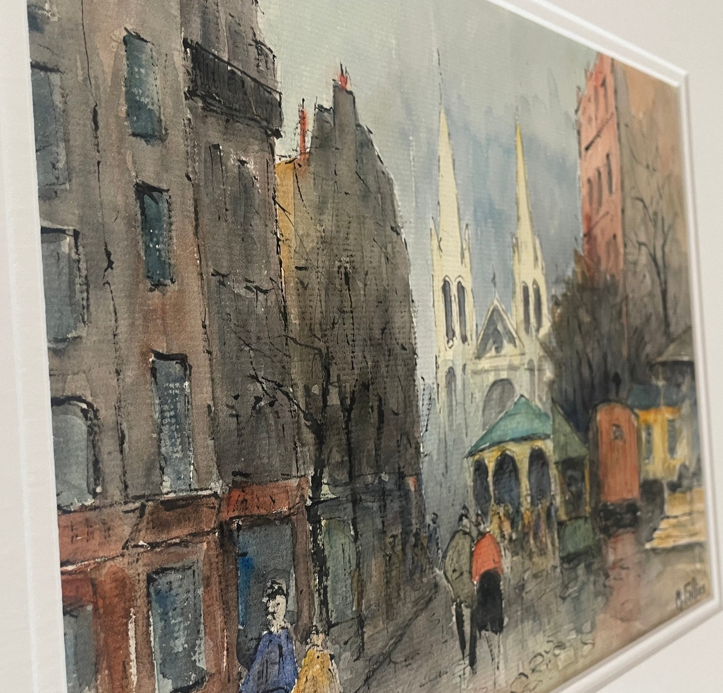 White Cathedral (9" x 12")