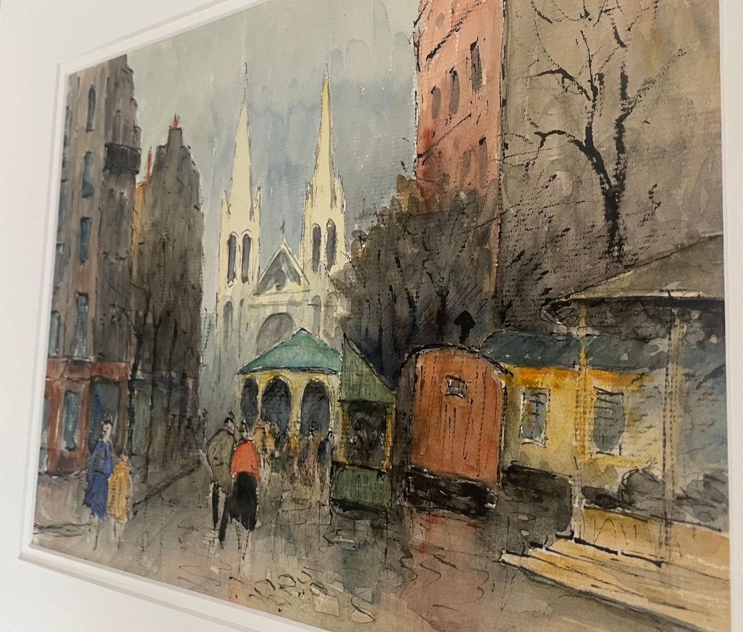 White Cathedral (9" x 12")