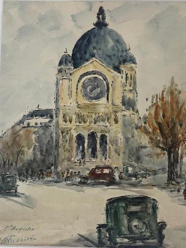 Paris in Autumn (8.25" x 10.25")