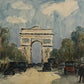 L'Arc de Triomphe en Autonne (8.5" x 11.5")