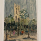 A Summer Day in the Gardens of the Tour Saint-Jacques  (8" x 10")