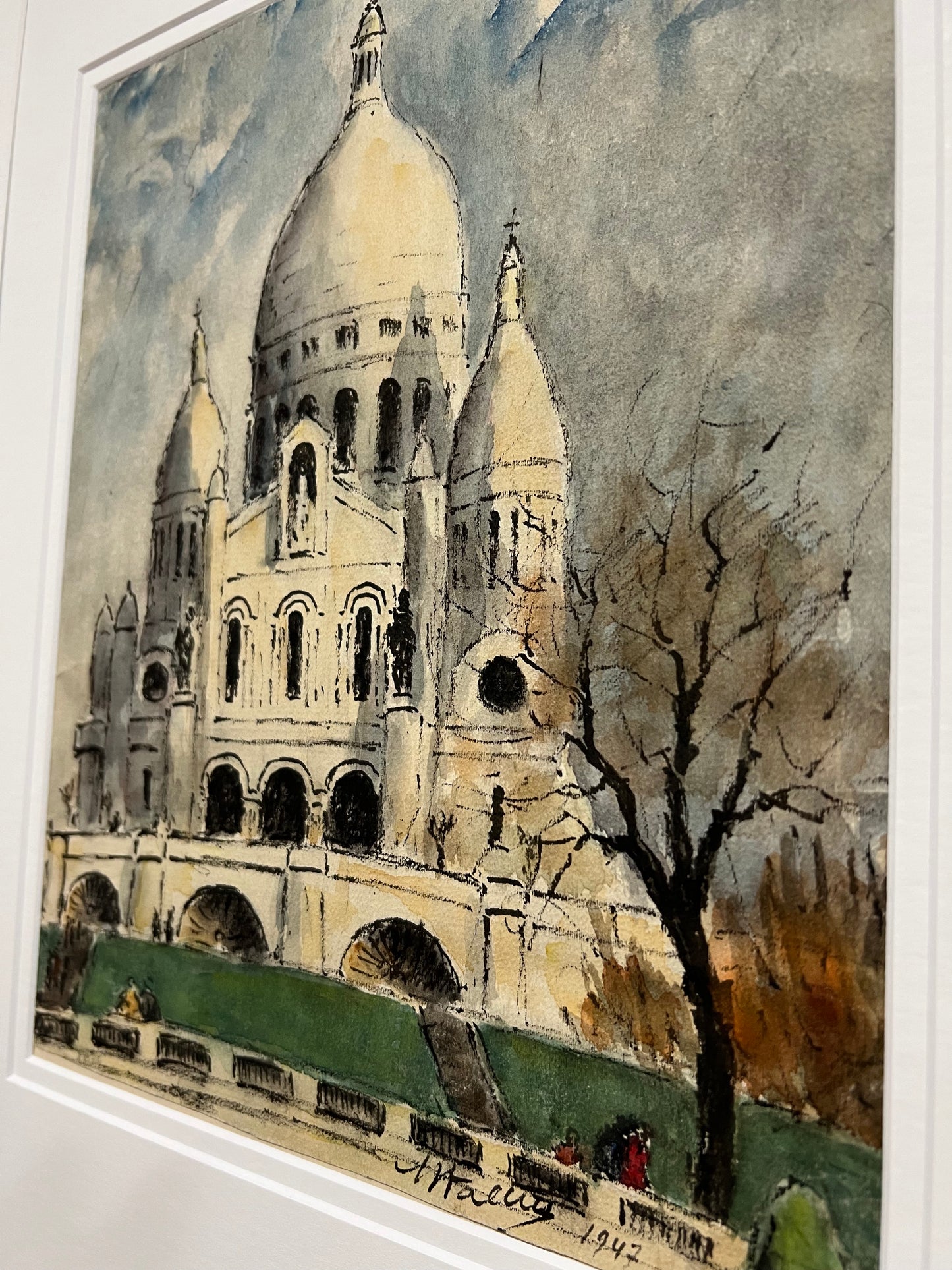 Sacre Coeur and Montmartre (8.5" x 10.75")