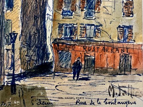 Rue de la Boulangerie (5" x 7.25")