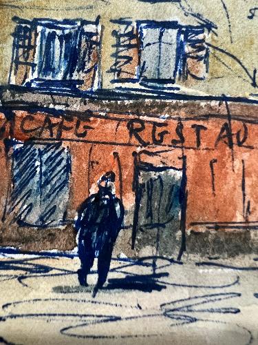 Rue de la Boulangerie (5" x 7.25")