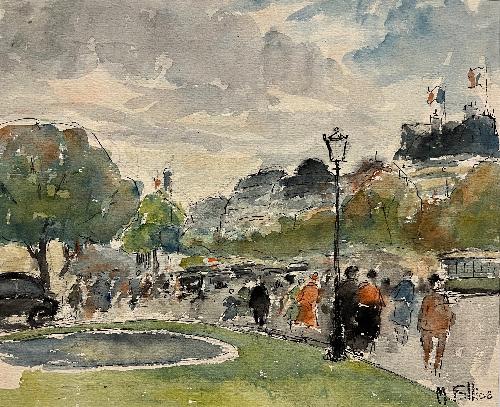 Jardin de Luxembourg (10.25" x 8.5")