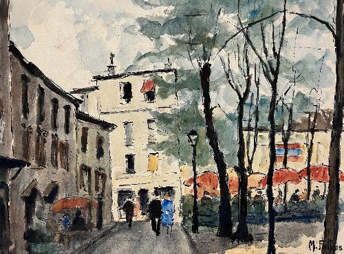 Jolie Place a' Saint Germain (11.75" x 9")