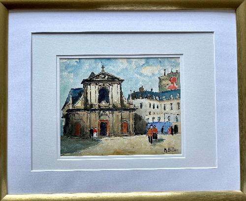 L’eglise of St. Thomas (10.25"x 8.25")