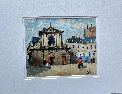 L’eglise of St. Thomas (10.25"x 8.25")