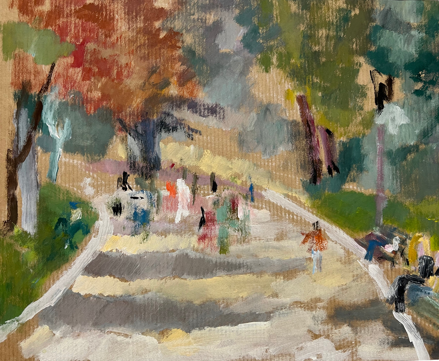 Promenade Dans Le Parc (10.25" x 8.25")