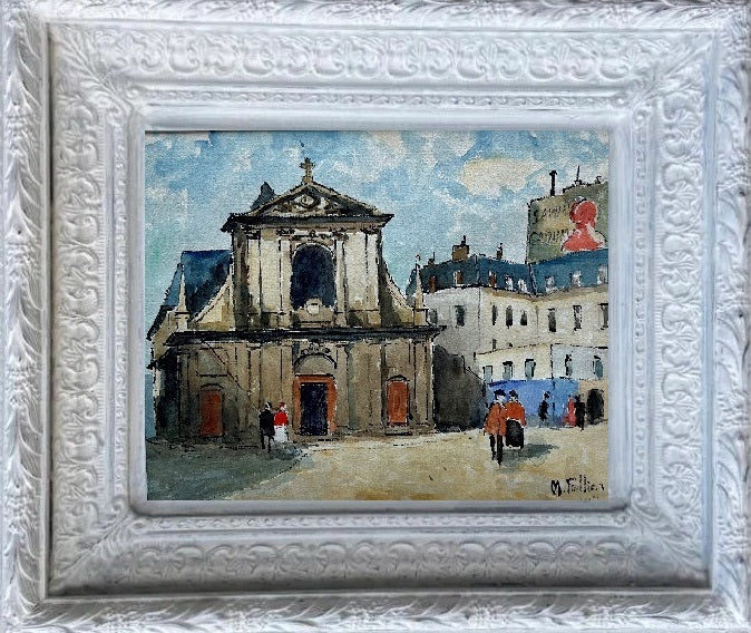 L’eglise of St. Thomas (10.25"x 8.25")