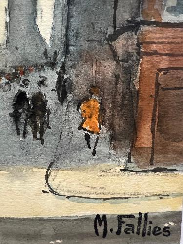 Parisian Street (6.25"x 11.75")