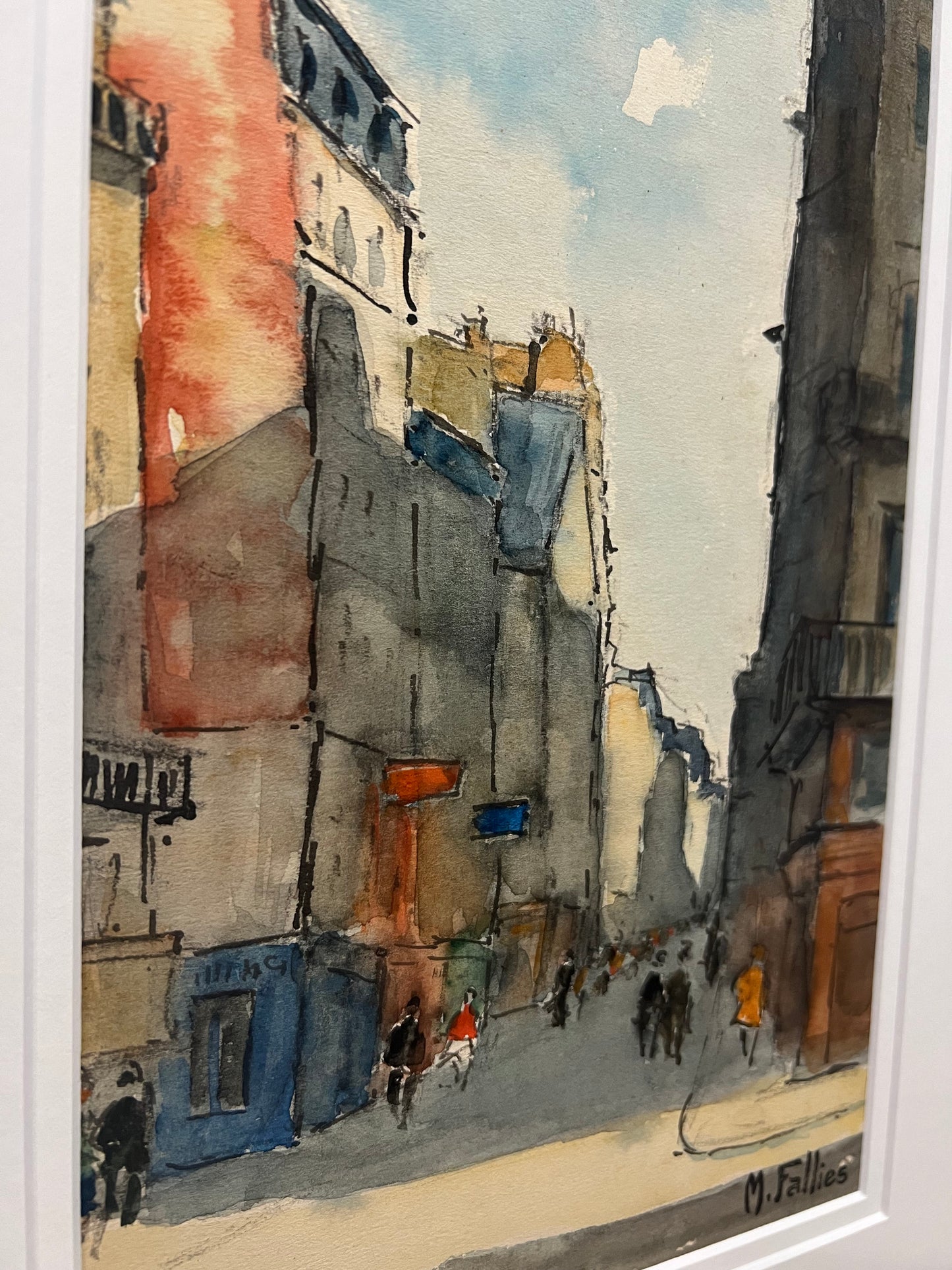 Parisian Street (6.25"x 11.75")
