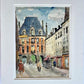 Entrance to Place des Vosges (9.25" x 12")