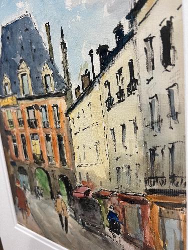 Entrance to Place des Vosges (9.25" x 12")