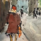 Entrance to Place des Vosges (9.25" x 12")