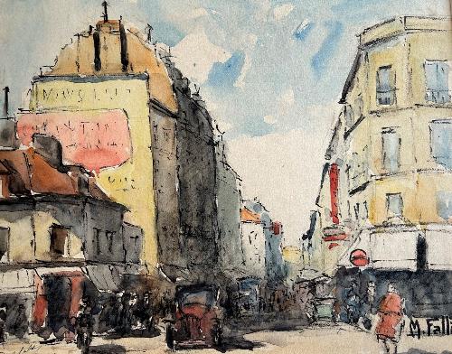 Les Rues de Paris (9.75" x 7.75")