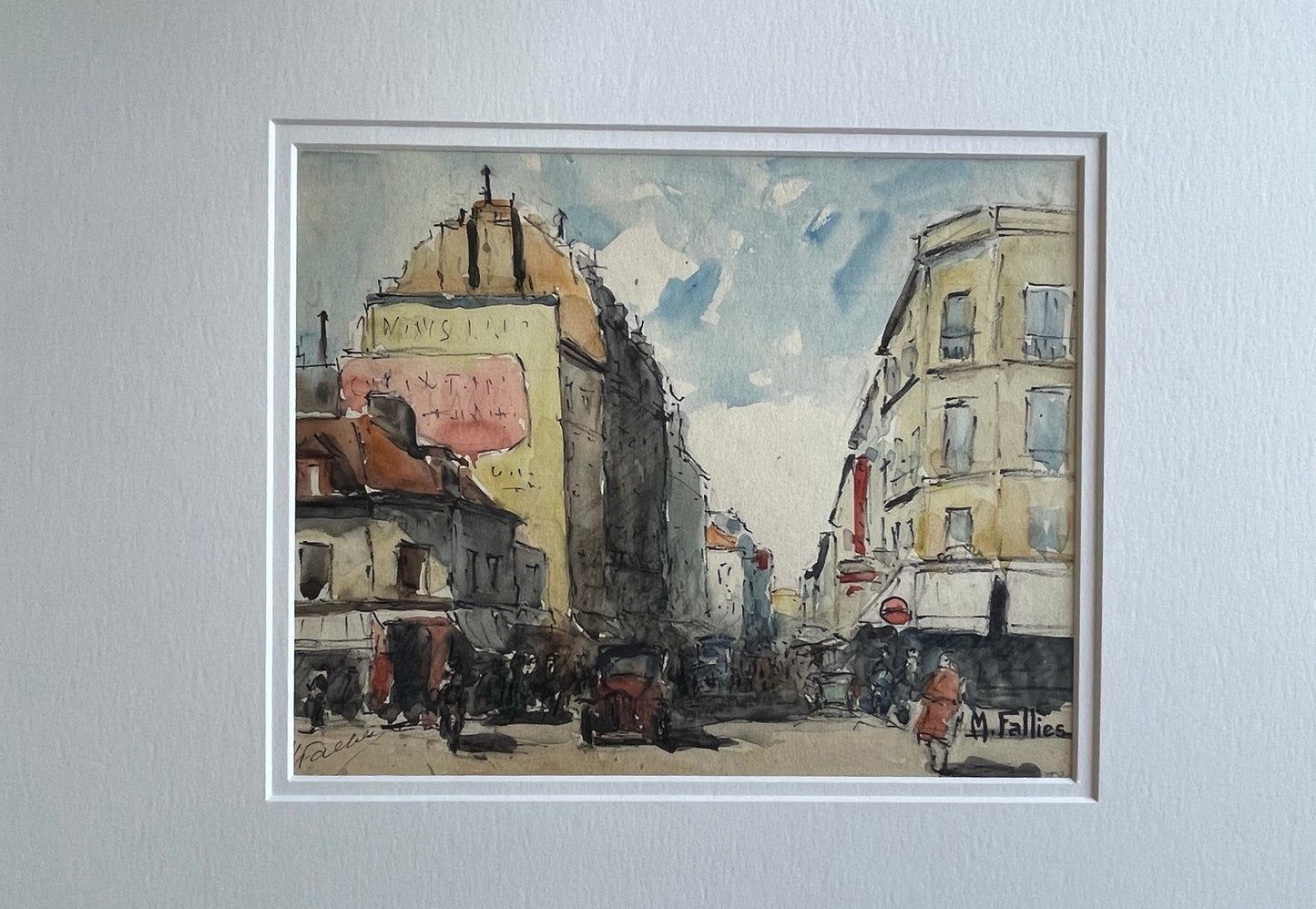 Les Rues de Paris (9.75" x 7.75")